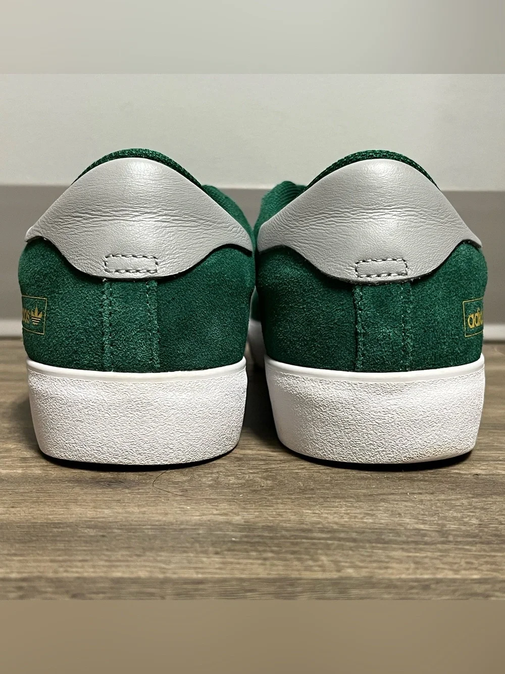 Adidas Matchbreak Super - Dark Green Suede - Men 10/Women 11 - JH5174